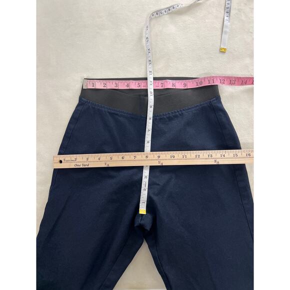 LK Bennett London Dark Indigo Blue Denim Legging Pants Women's 4 Capsule - Picture 5 of 5